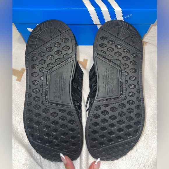 Women’s Adidas nmd_r1 Black Velvet - Picture 7 of 8